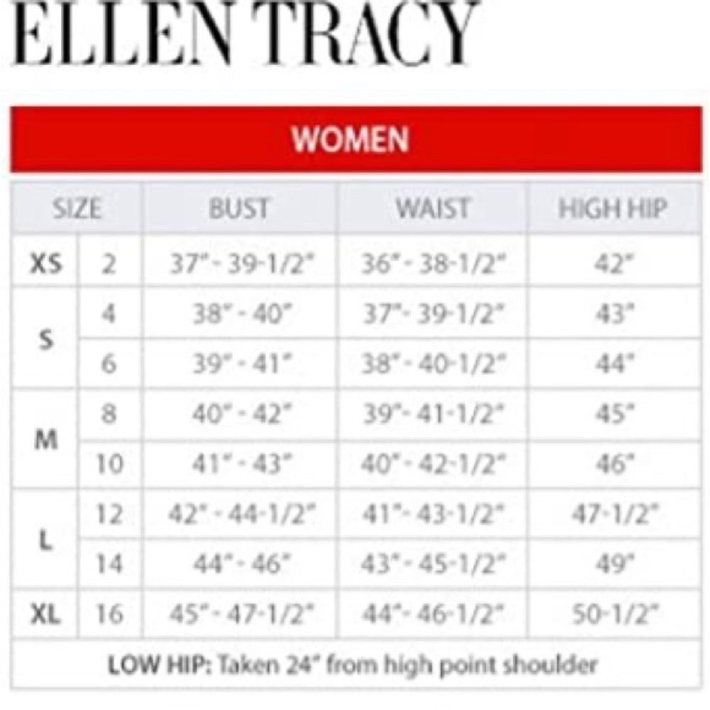 Ellen Tracy Black Pea Coat with Fur Collar - Picture 8 of 10